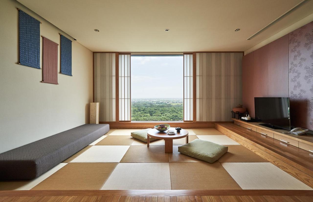Hotel Royal Chiao Hsi Jiaoxi Buitenkant foto A tatami room at the hotel